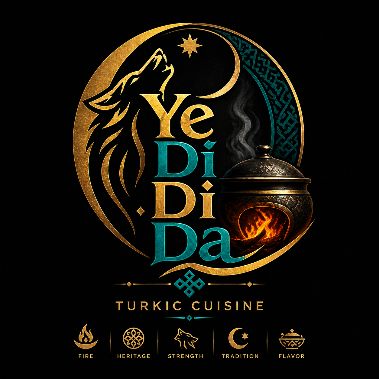 Turkic Cuisine YE DI DI DA